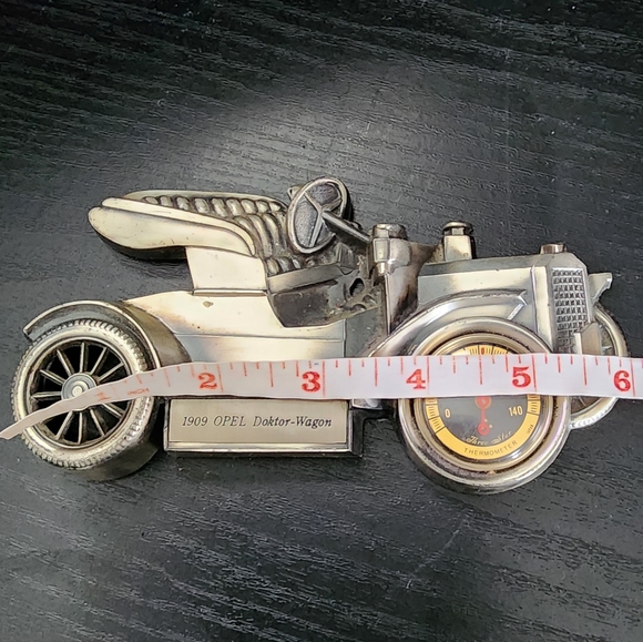 Vintage Mercedes-Benz 1909 Opel Doktor-Wagon Thermometer decor - Picture 7 of 10